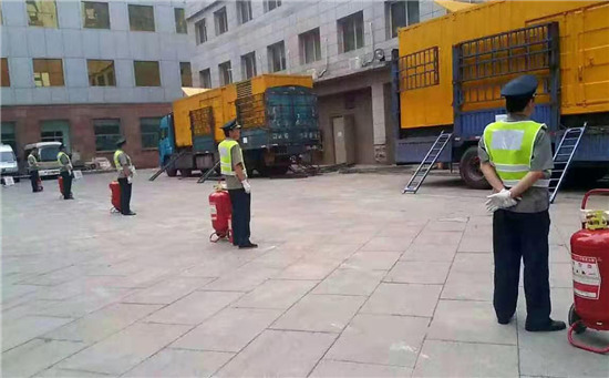 公主岭租赁发电机案例